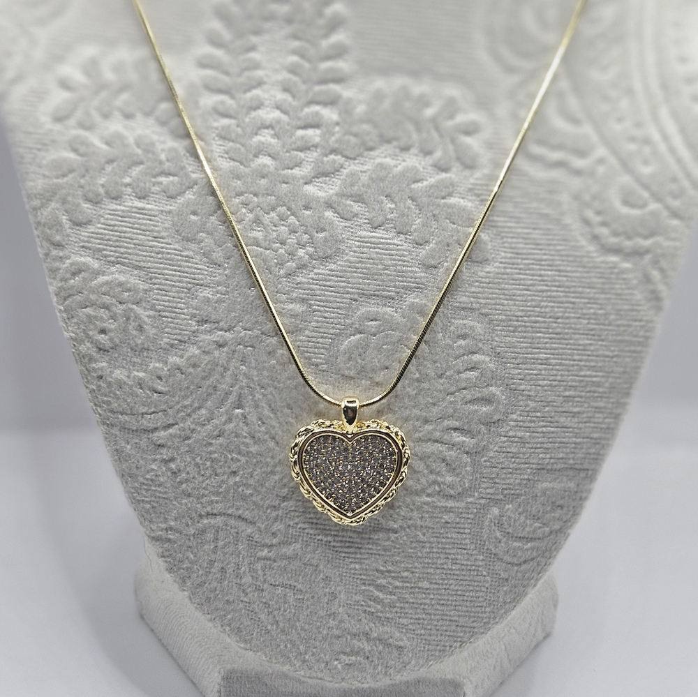 Womens Heart Necklace